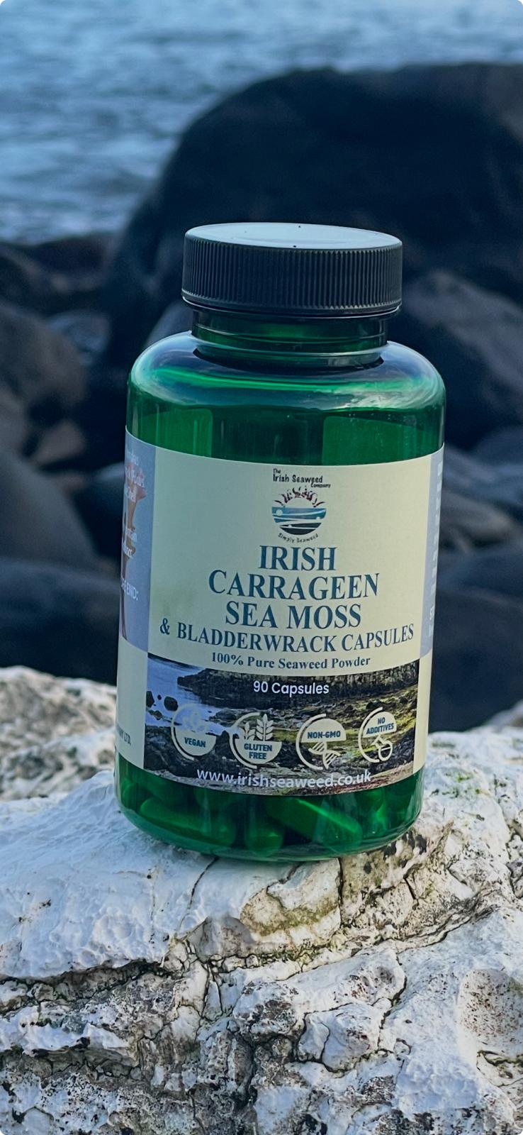 Irish Sea Moss (Carrageen) and Bladderwrack Supplements